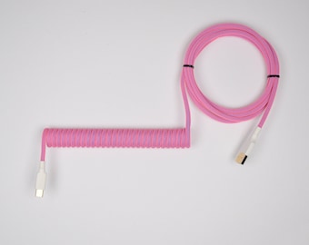Custom Coiled Mechanical Keyboard Cable