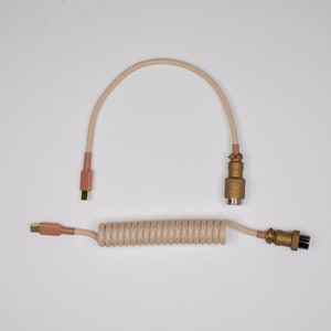 Custom Coiled Mechanical Keyboard Cable