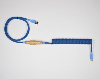 Custom Coiled Mechanical Keyboard Cable