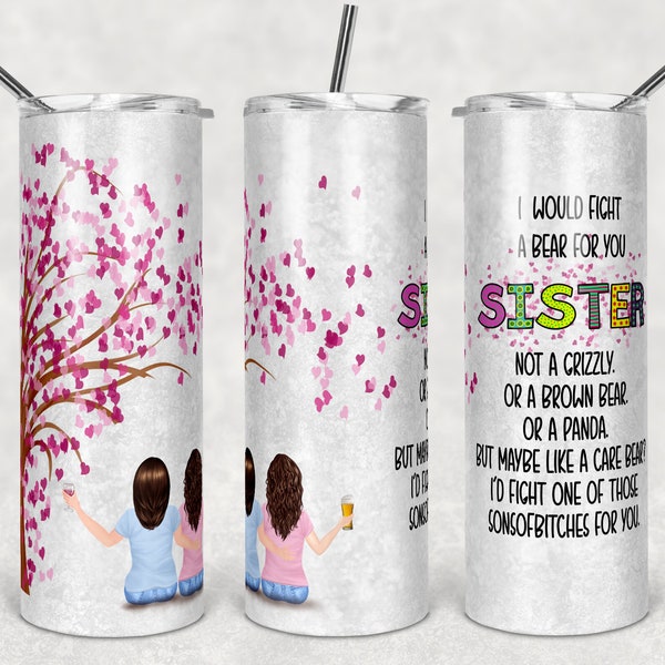 I Would Fight a Bear for You Sister Svg - Etsy