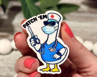 Patch 'Em Goose Badge Reel für ER Krankenschwestern