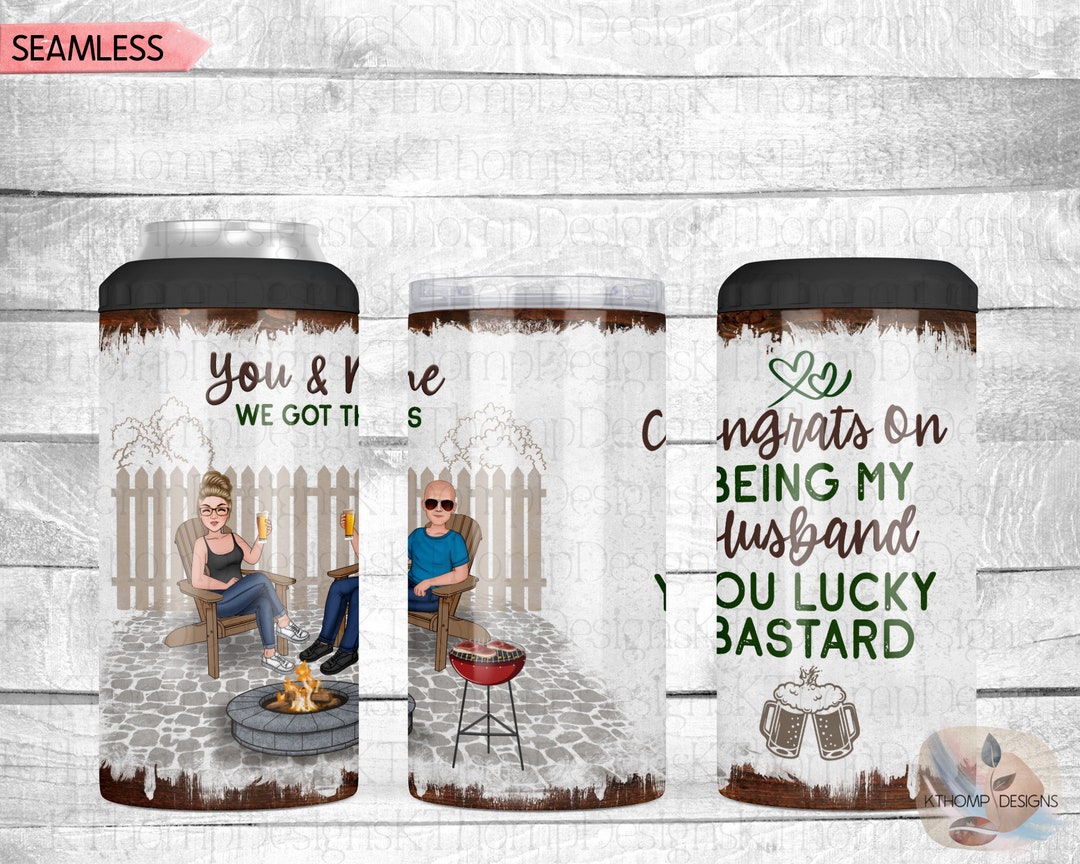 Congrats on Being My Husband You Lucky Bastard 4 in 1 Etsy