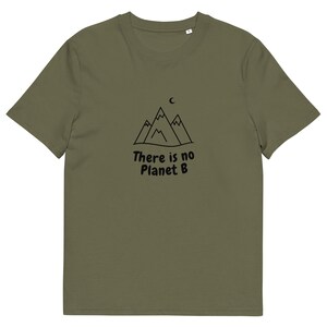 There is no planet B Unisex organic cotton t-shirt