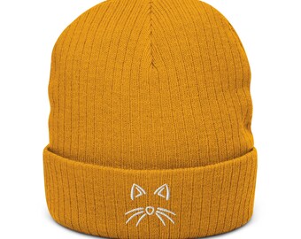 Berretto invernale caldo berretto lavorato a maglia con gatti