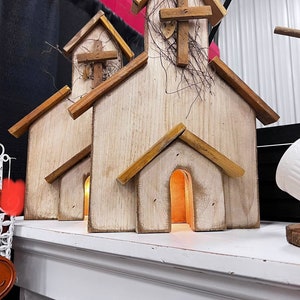 Rustic Wooden Church
