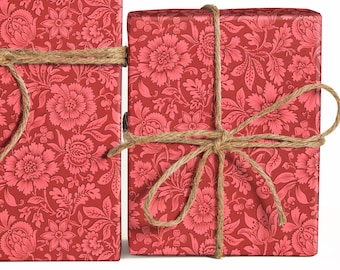 Vintage 19th Century Pattern Wrapping Paper, Vintage Pattern Gift Wrap Sheets, Vintage Christmas Wrapping Paper,