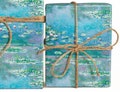 Monet Water Lily Wrapping Paper Roll, Water Lilies Gift Wrap Sheets, Water Lily Pattern