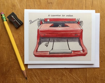 Typewriter for Snakes