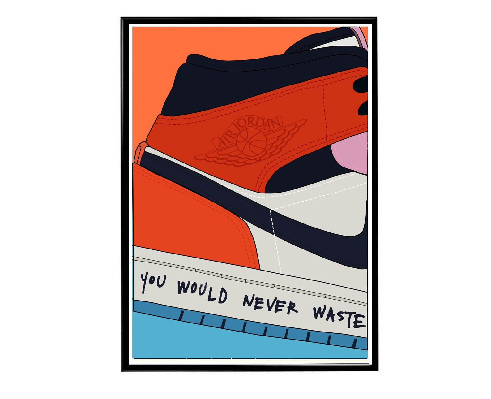Hype 1 Sneaker Poster Hypebeast Poster Kicks Poster Urban Etsy