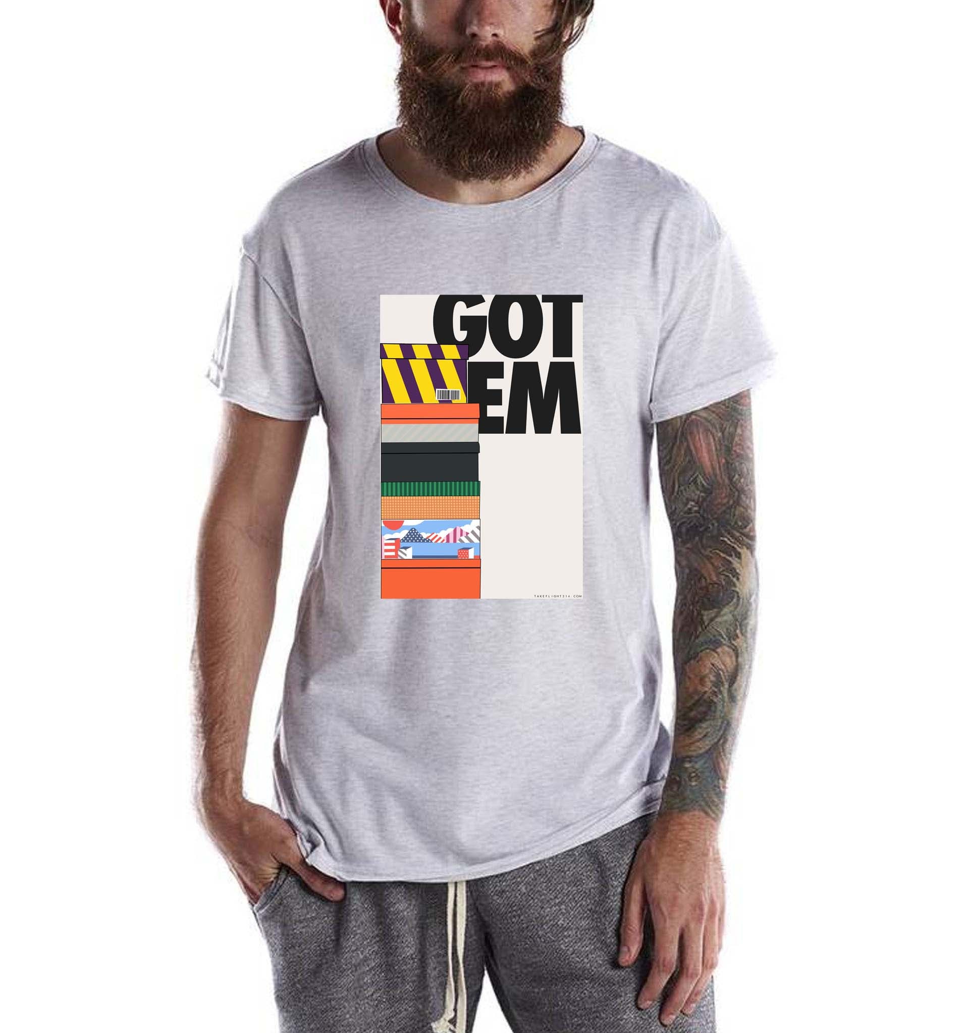 Got Em Sneaker T Shirt Hypebeast T Shirt Hip Hop Tee Etsy