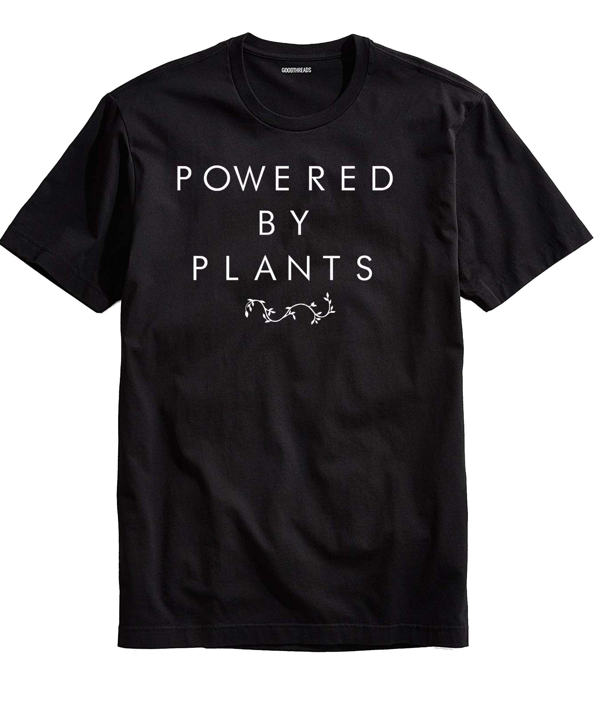 Powered By Plants Vegan T Shirt Hypebeast T Shirt Hip Hop | Etsy