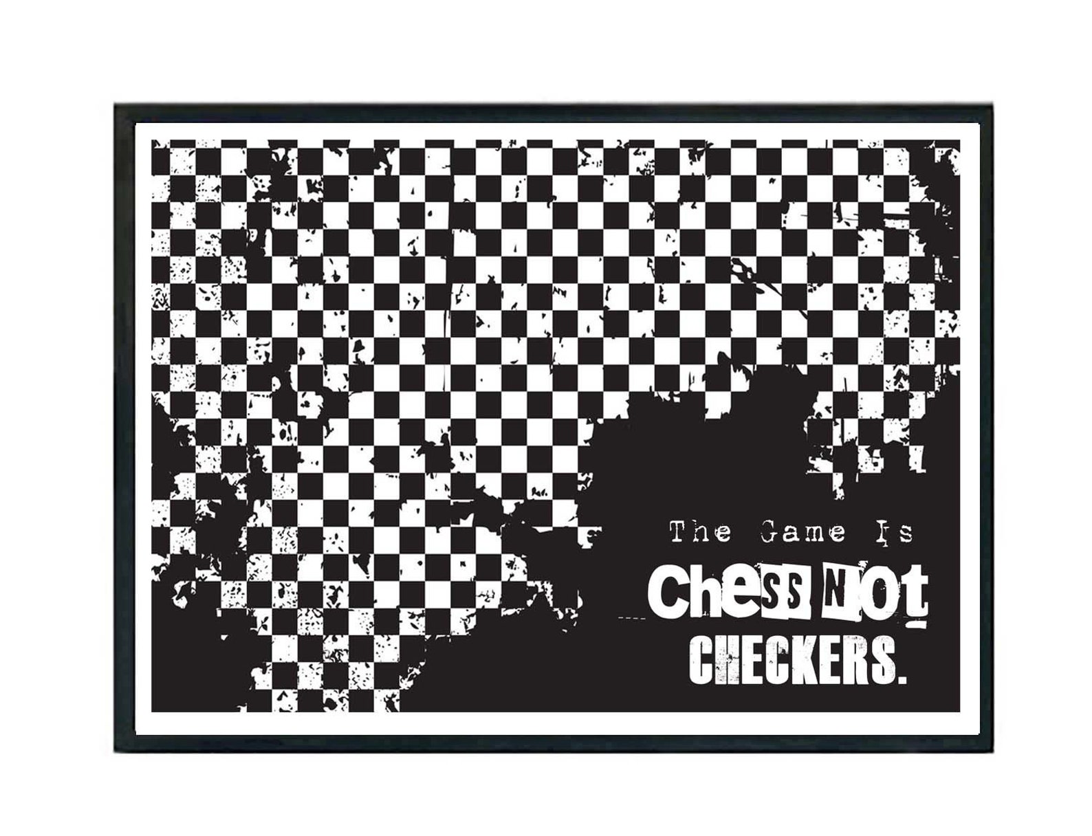 chess not checkers shirt