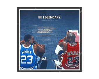 Be Legendary Jordan Sneaker Poster 