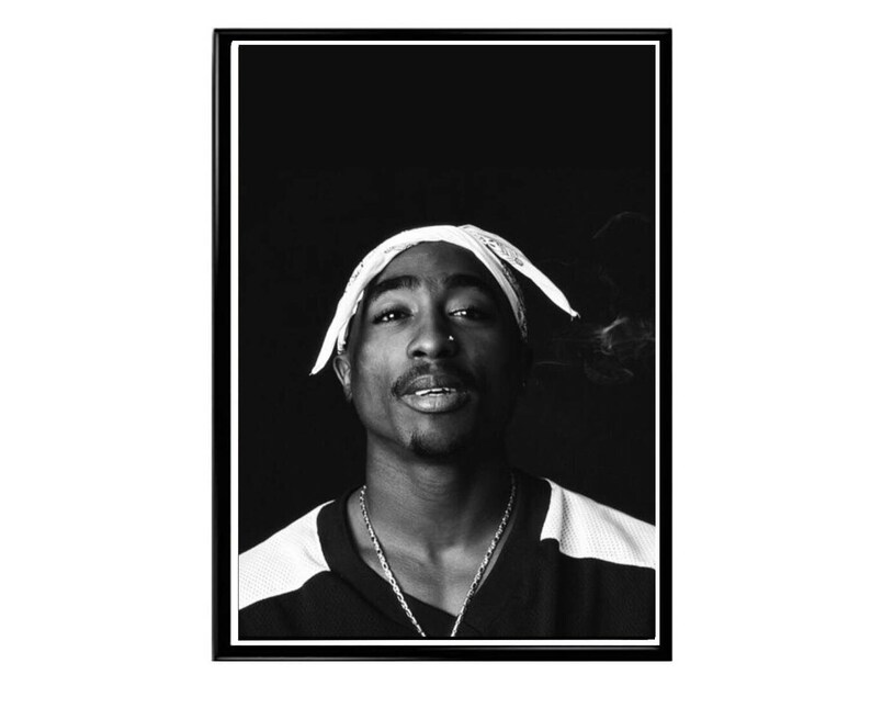 Tupac Black/White Poster Sneaker Poster Hypebeast Poster Etsy