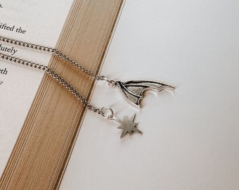 Bat Boys Inspired chain bookmark | ACOTAR inspired bookmark |chain bookmark | bookmarks | page saver | gifts for book lovers