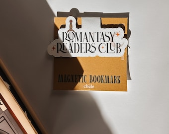 Romantasy Readers Club Magnetic Bookmark | Handmade Page Holder