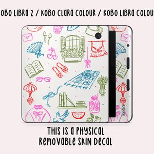 Spring Picnic Kobo Skin Decal | Kobo Vinyl Cover | Kobo Decal | Kobo Accessory | Bookish Gifts