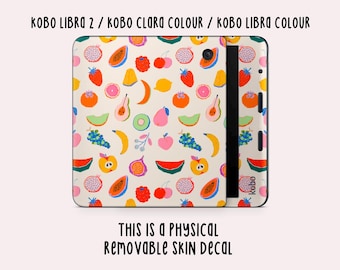 Juicy Liest Kobo Skin Aufkleber | Kobo Vinyl Hülle | Kobo Aufkleber | Kobo Zubehör | Bücherwurm Geschenke