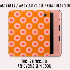 Stuck in the 70&#39;s Kobo Aufkleber | Kobo Vinyl Hülle | Kobo Aufkleber | Kobo Zubehör | Bücherwurm Geschenke