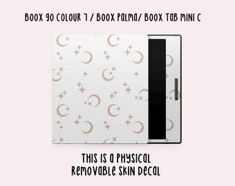 Vor dunklem Boox Aufkleber | Mond & Sterne Vinyl Skin