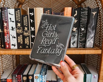 Hot Girls Read Fantasy Insert | Cardstock Inserts | Kindle Decal | Kindle Accessory | Bookish Gifts