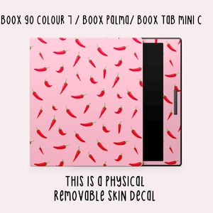 Spicy Girl Boox Skin Decal | Boox Vinyl Cover | Boox Decal | Boox Accessory | Bookish Gifts