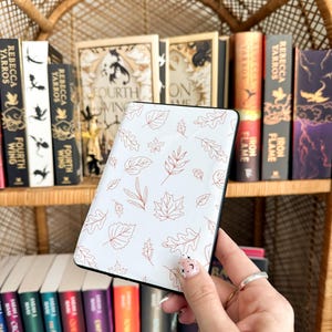 Off White Duo Kindle Skin | Kindle Vinyl Cover | Kindle Decal | Kindle Accessory | Bookish Gifts
