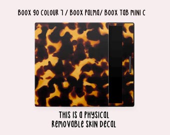 Tortious Shell Boox Decal | Boox Vinyl Cover | Boox Decal | Boox Accessory | Bookish Gifts