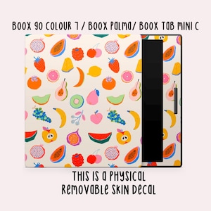 Juicy Reads Boox Skin Decal | Boox Vinyl Cover | Boox Decal | Boox Accessory | Bookish Gifts