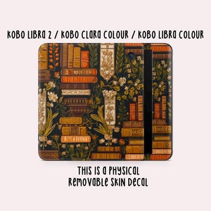 Dark Academia Kobo Skin Decal | Kobo Vinyl Cover | Kobo Decal | Kobo Accessory | Bookish Gifts