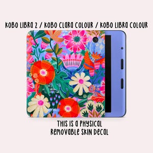 Summer Garden Kobo Skin Decal | Kobo Vinyl Cover | Kobo Decal | Kobo Accessory | Bookish Gifts