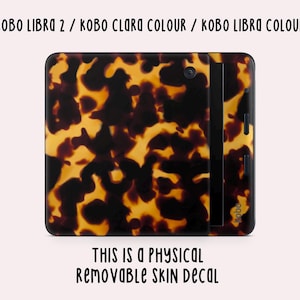 Tortious Shell Kobo Skin Decal | Kobo Vinyl Cover | Kobo Decal | Kobo Accessory | Bookish Gifts