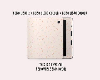Rainbow Sprinkles Kobo Skin Aufkleber: Glänzende Vinylhülle