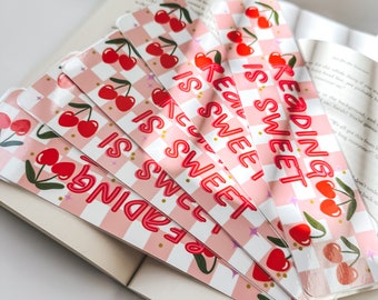reading is sweet bookmark | page saver | bookmark
