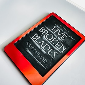Heat Waves Kindle Skin | Kindle Vinyl Cover | Kindle Decal | Kindle Accessory | Bookish Gifts