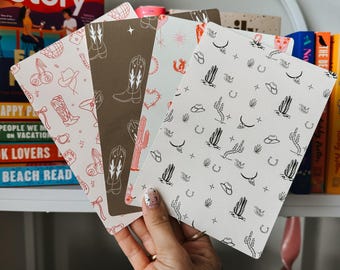Cowgirl Pack Kindle Inserts | Cardstock Inserts | Kindle Decal | Kindle Accessory | Bookish Gifts