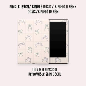 Threaded Kindle Skin| Kindle Vinyl Cover | Kindle Decal | Kindle Accessory | Bookish Gifts