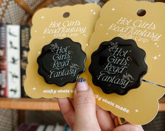 Hot Girls Read Fantasy Kindle Grip | Kindle Holder | Kindle Accessories | Phone Holder