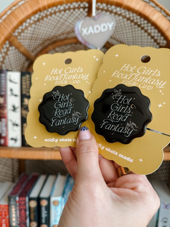 Hot Girls Read Fantasy Kindle Grip | Kindle Holder | Kindle Accessories | Phone Holder