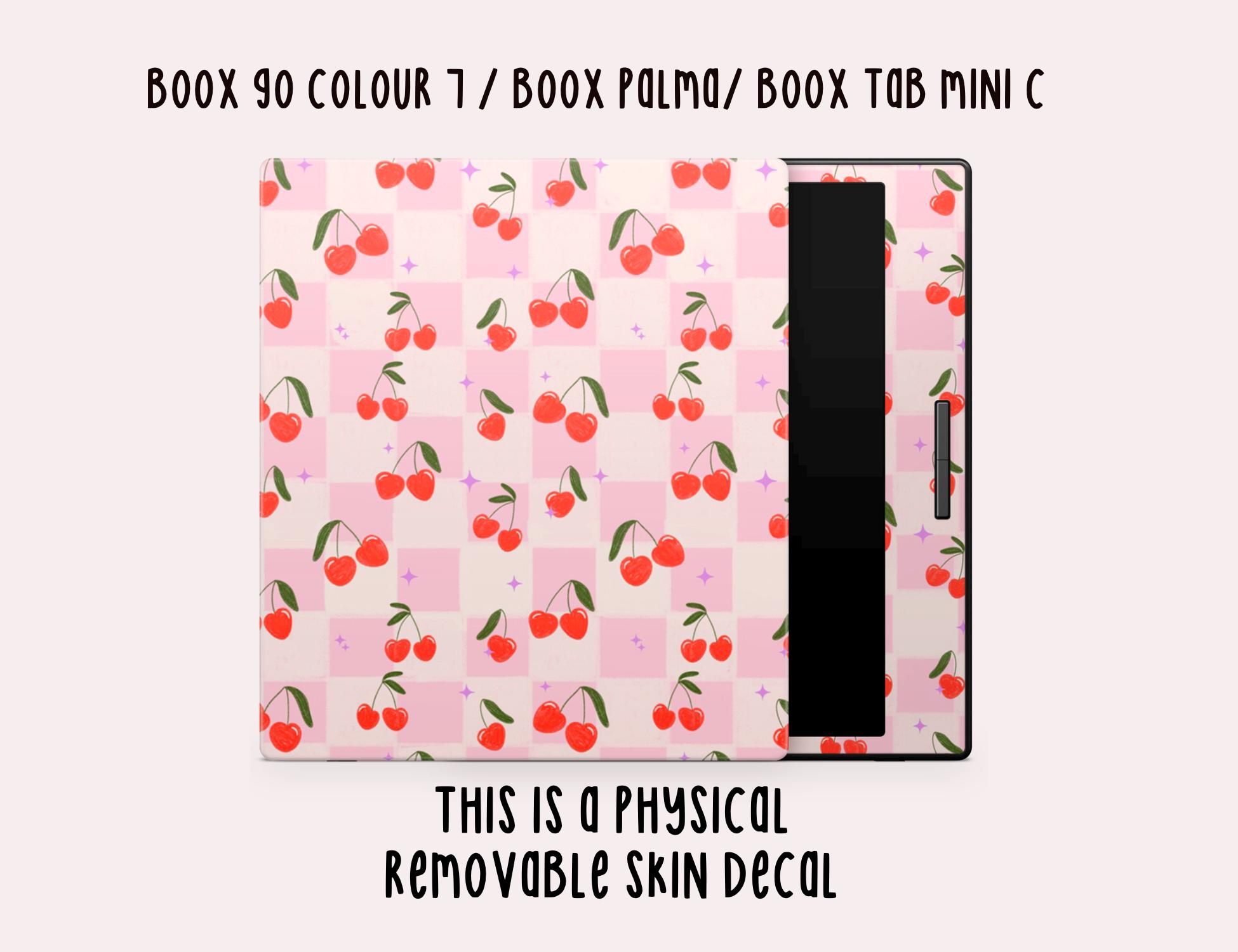 Cherry Love Boox Skin Decal | Boox Vinyl Cover | Boox Decal | Boox Accessory | Bookish Gifts