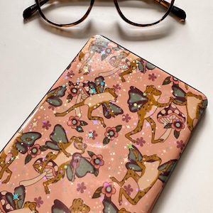 Holographic Fairy Frog Kindle Skin | Kindle Vinyl Cover | Kindle Decal | Kindle Accessory | Bookish Gifts
