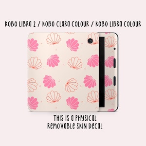 Blush Shores Kobo Skin Decal | Kobo Vinyl Cover | Kobo Decal | Kobo Accessory | Bookish Gifts