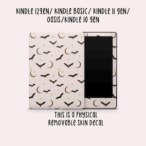 Bats at Night Kindle Skin | Kindle Vinyl Cover | Kindle Decal | Kindle Accessory | Bookish Gifts