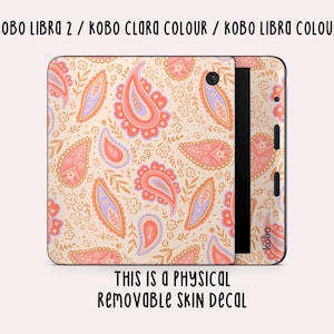 Paisley Girl Kobo Skin Decal | Kobo Vinyl Cover | Kobo Decal | Kobo Accessory | Bookish Gifts