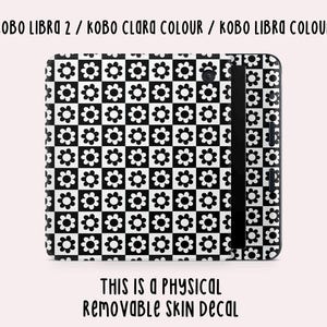 Retro Daisy Kobo Skin Decal | Kobo Vinyl Cover | Kobo Decal | Kobo Accessory | Bookish Gifts