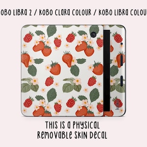Berry Bliss Kobo Skin Decal | Kobo Vinyl Cover | Kobo Decal | Kobo Accessory | Bookish Gifts