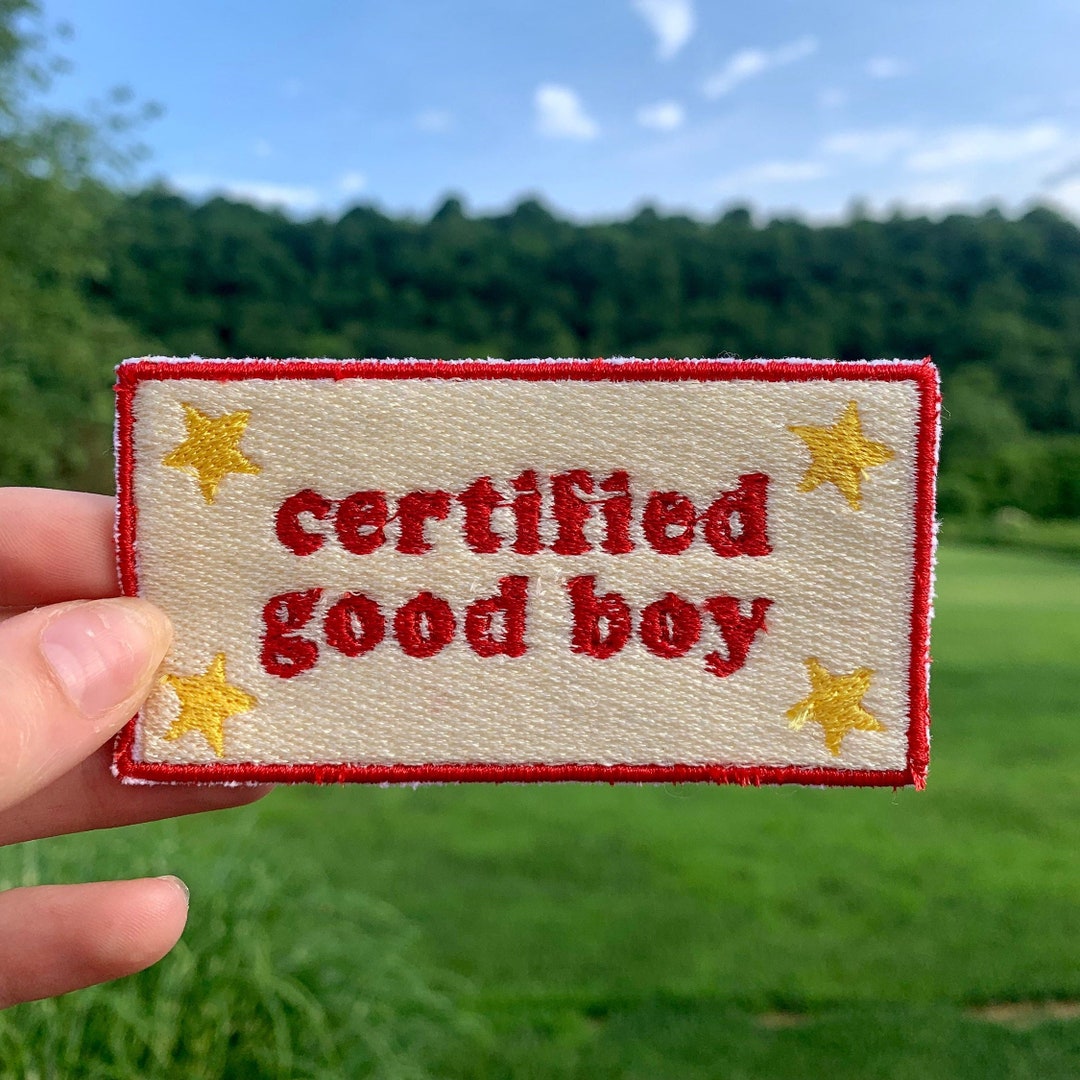 Certified Good Boy/good Girl Service Dog Ironon/velcro Patch Etsy