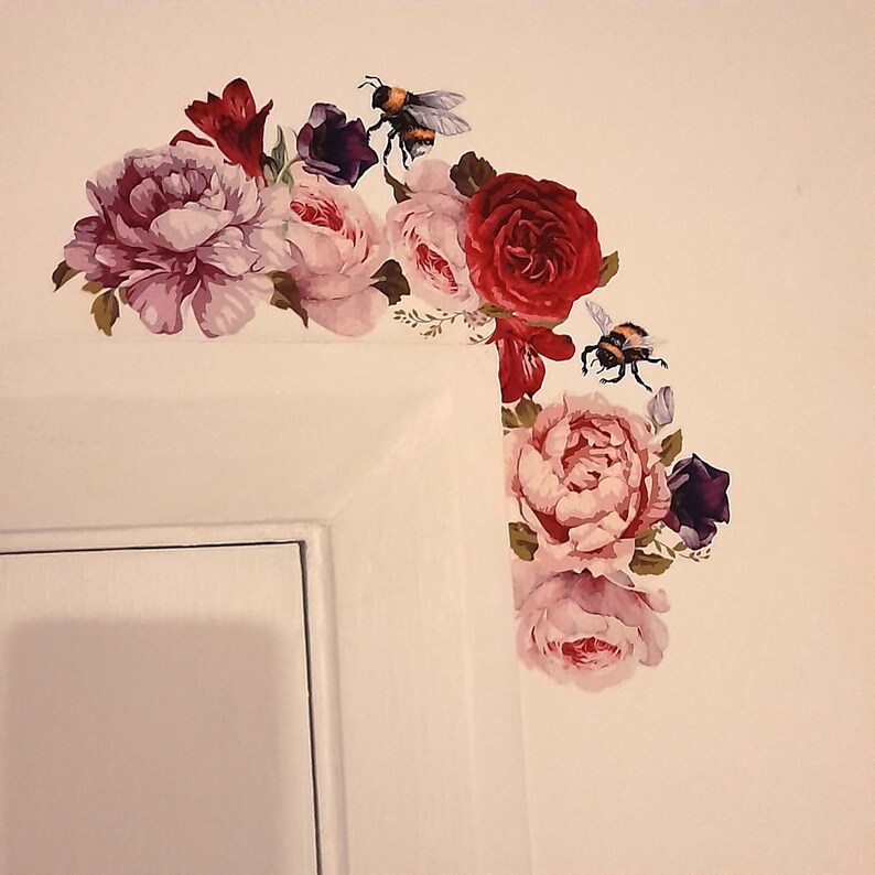 Furniture & Wall Sticker / Clear Stickers / Decals / Shabby Etsy