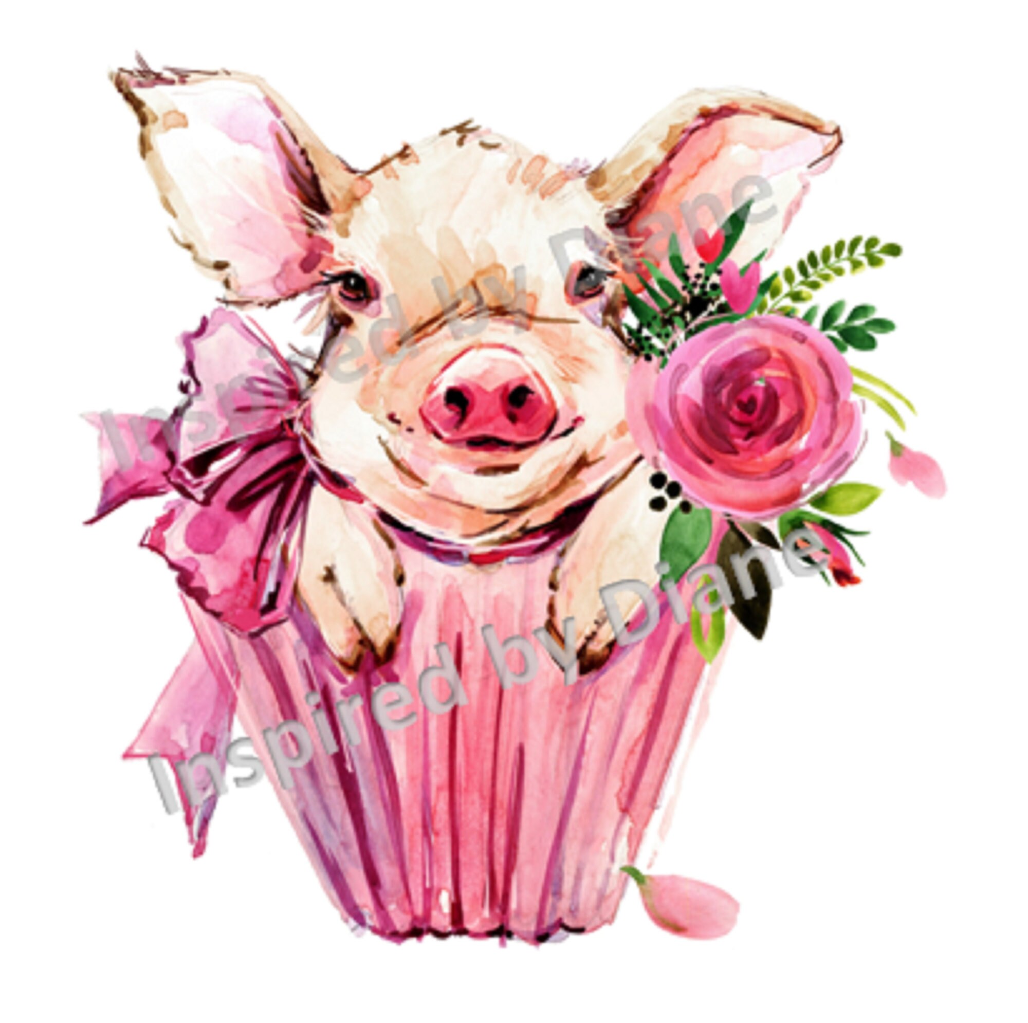 Cupcakes De Cerdo Etsy Espana