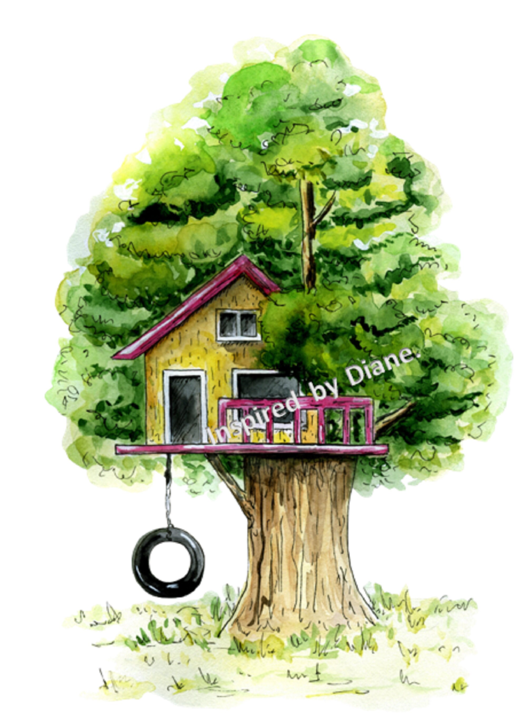 Muebles y pegatina de pared / Pegatinas claras / Calcomanías / | Etsy